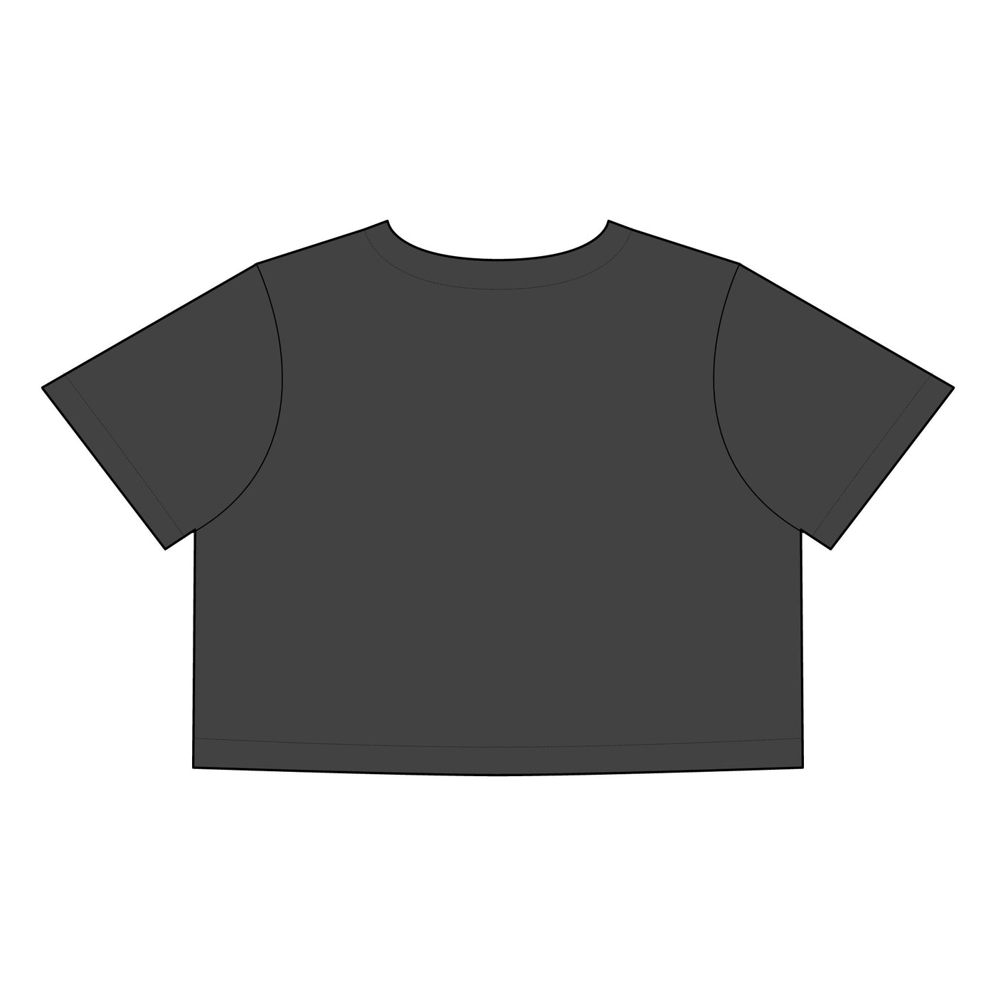 Women's Heavy Faded Crop Tee