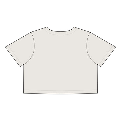 Women's Heavy Faded Crop Tee