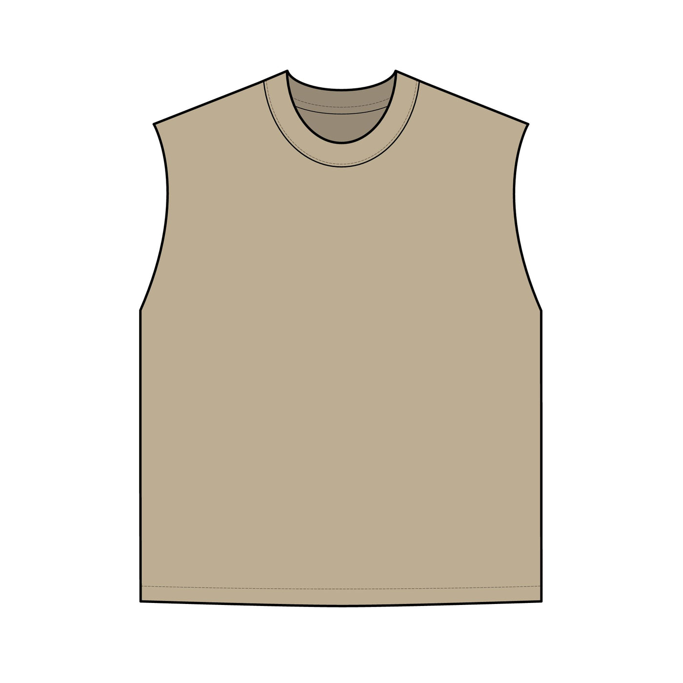 Men's Heavy Faded Tank