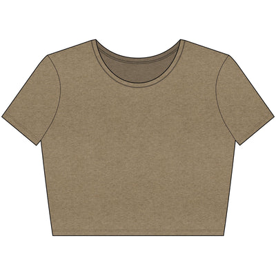 Women’s Poly-Cotton Crop Tee