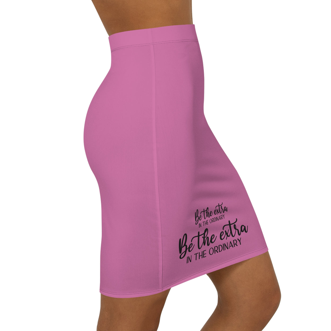 Women's Mid-Waist Pencil Skirt (AOP)