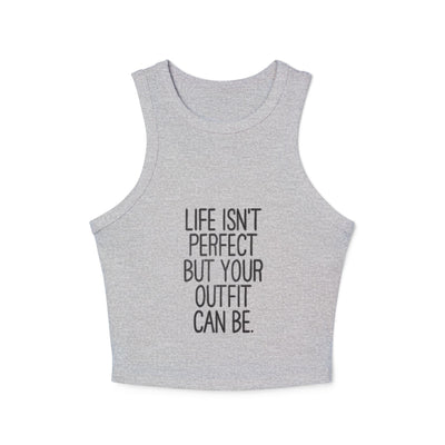 Women's Micro Rib Racer Tank Top