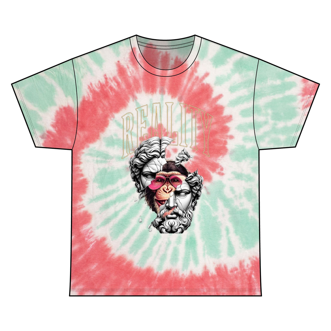 Unisex Tie Dye Cotton Tee