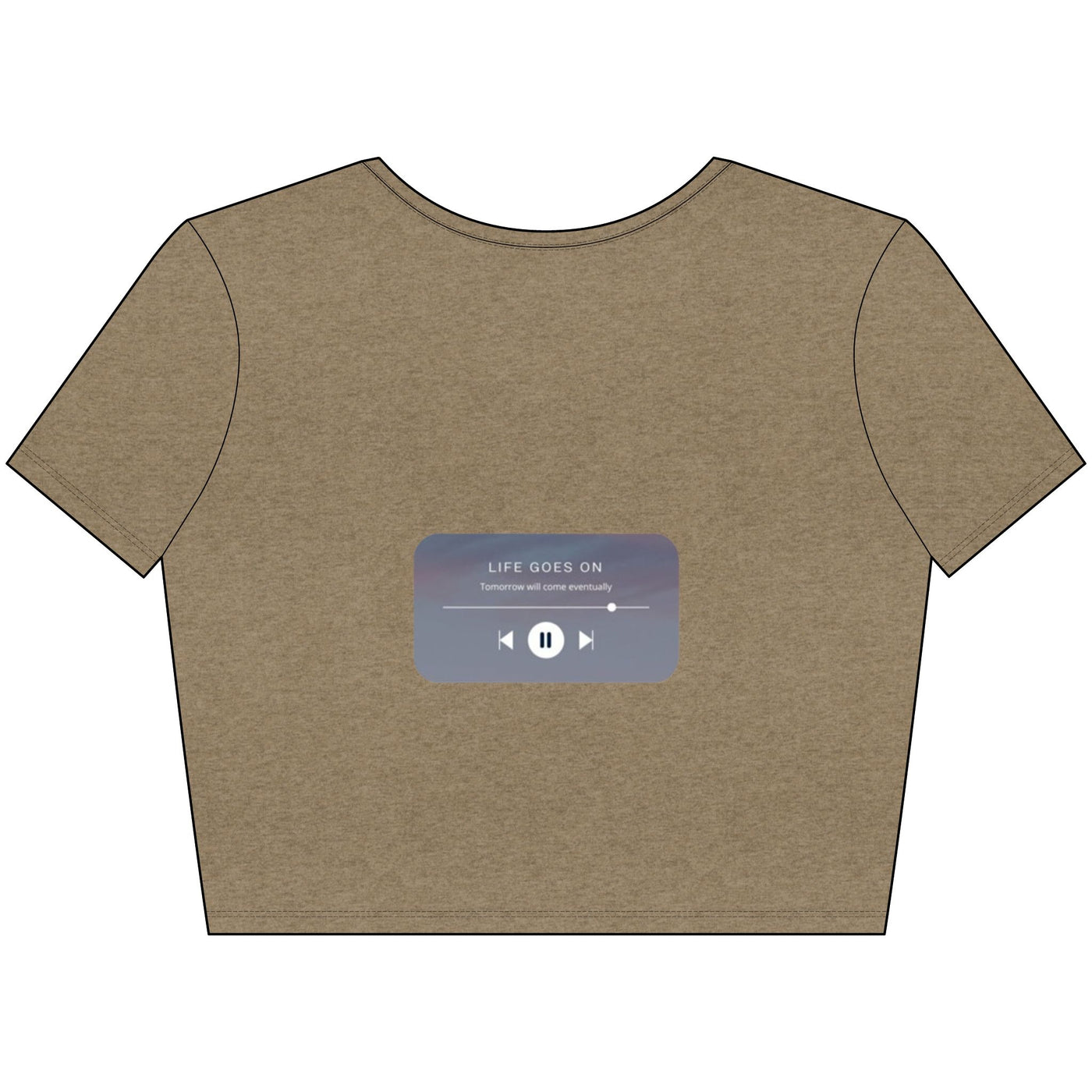 Women’s Poly-Cotton Crop Tee