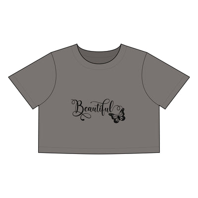 Women's Heavy Faded Crop Tee