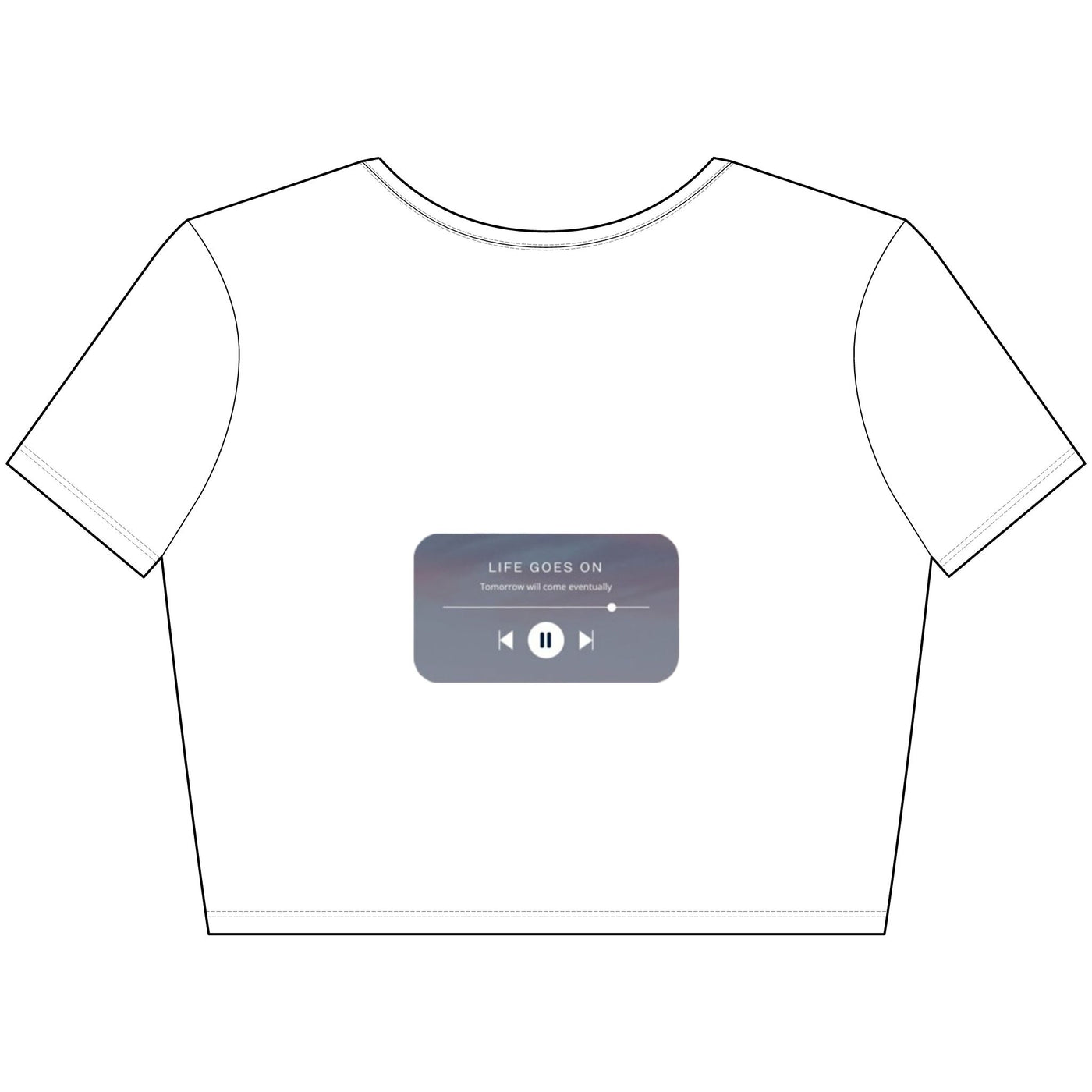 Women’s Poly-Cotton Crop Tee
