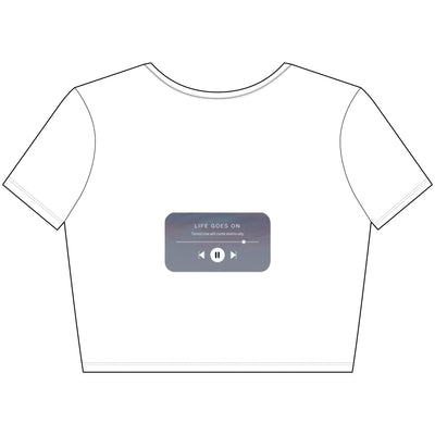 Women’s Poly-Cotton Crop Tee