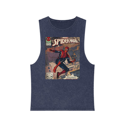 Unisex Stonewash Tank Top