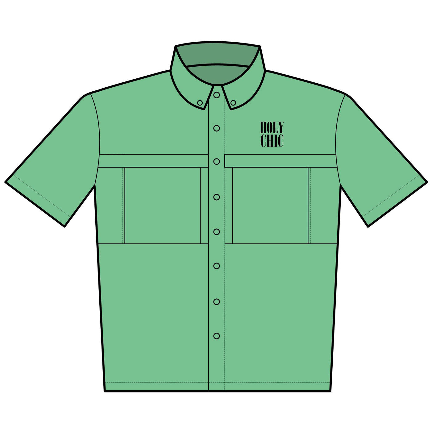 Port Authority® Unisex Short Sleeve UV Daybreak Shirt (Embroidery)
