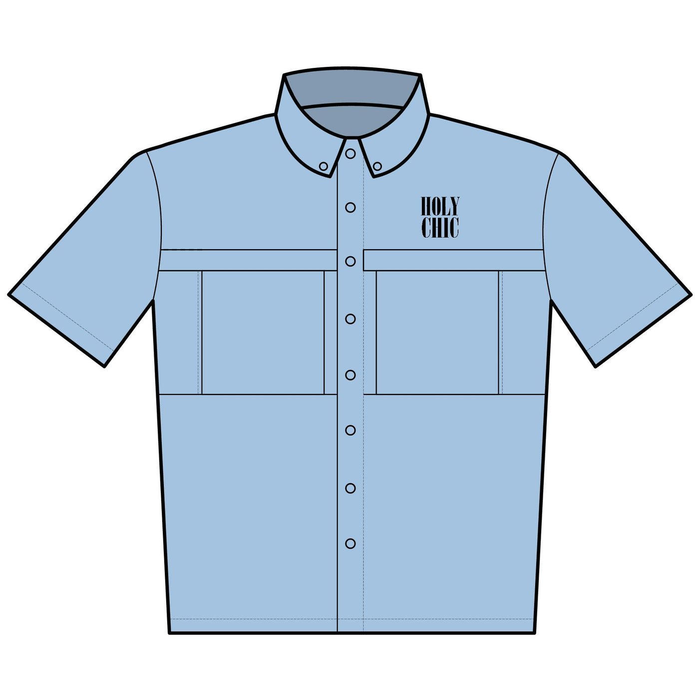 Port Authority® Unisex Short Sleeve UV Daybreak Shirt (Embroidery)