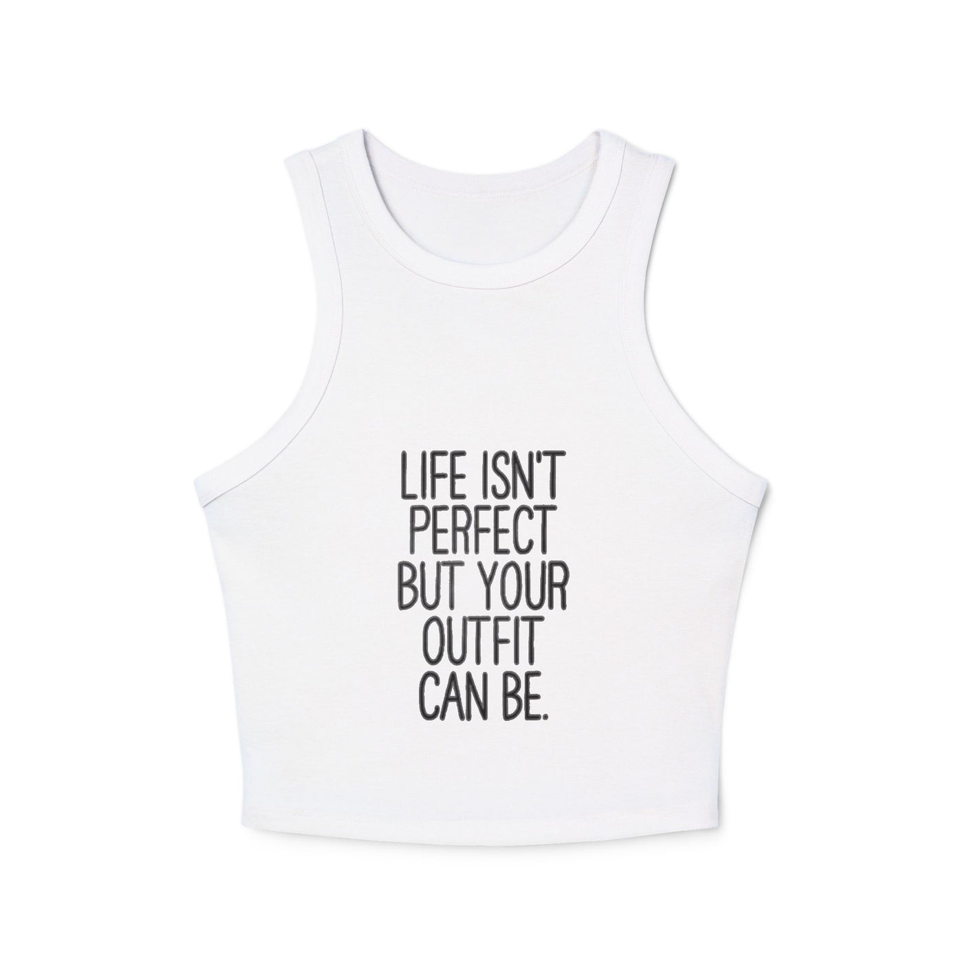 Women's Micro Rib Racer Tank Top