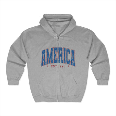Unisex Heavy Blend™ Full Zip Hooded Sweatshirt