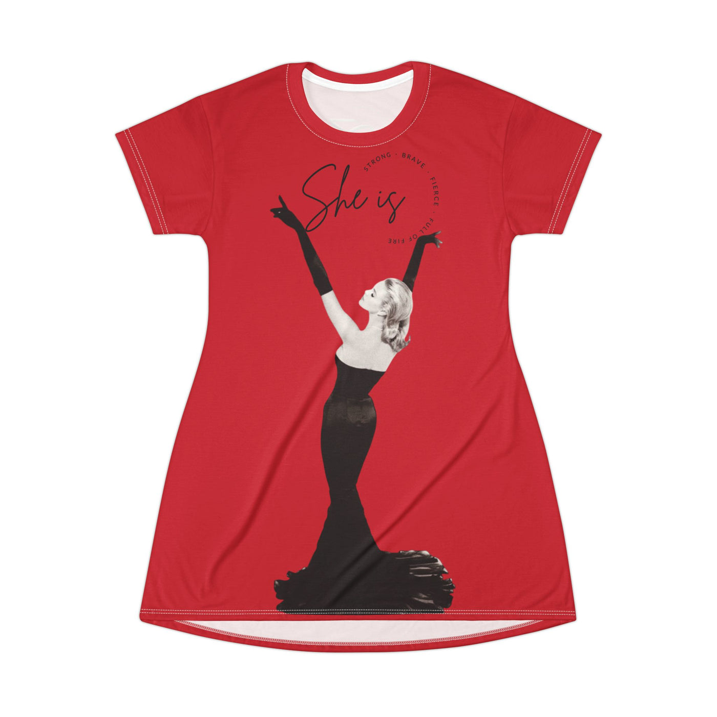 T-Shirt Dress (AOP)