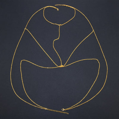 Popular bikini beach bra chain