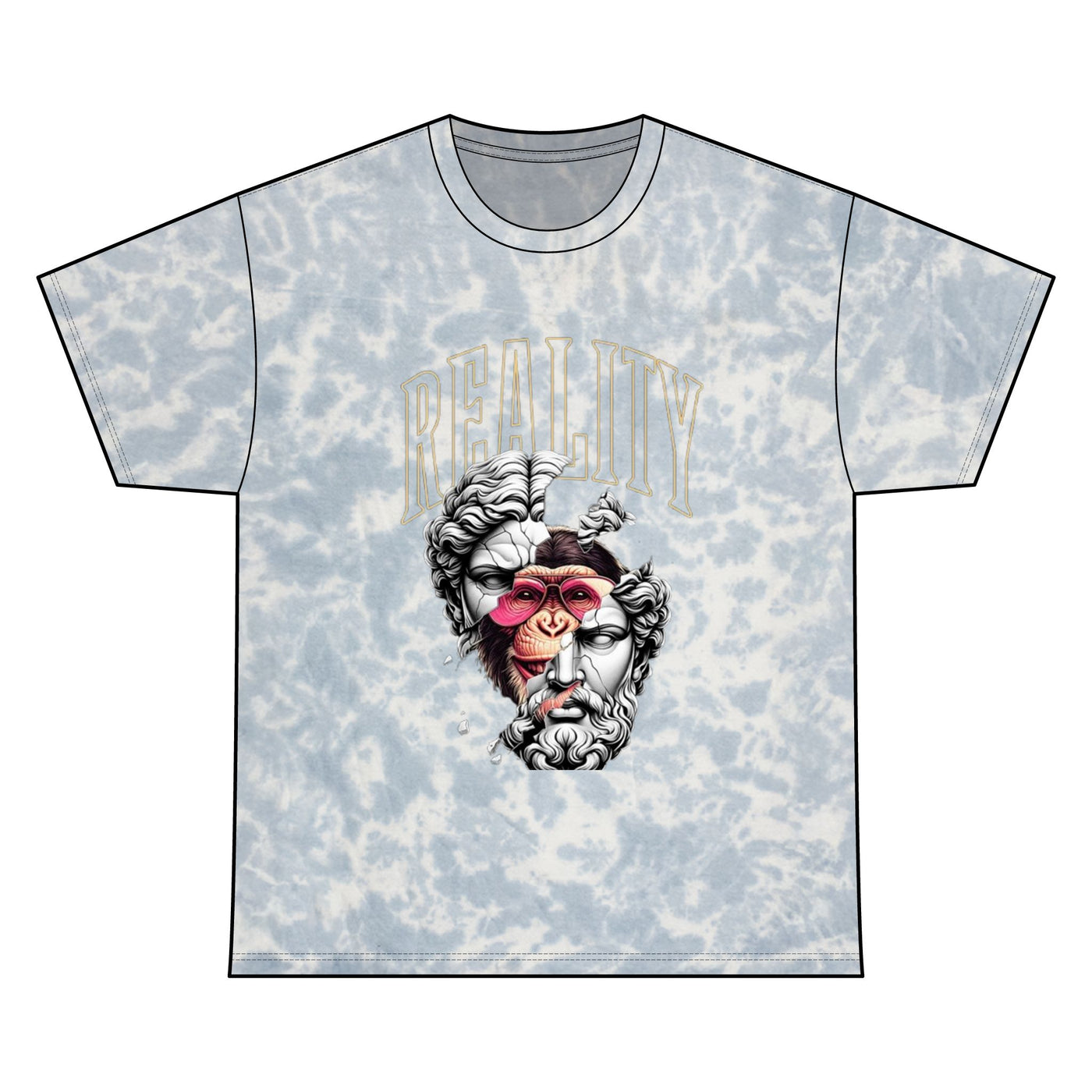 Unisex Tie Dye Cotton Tee
