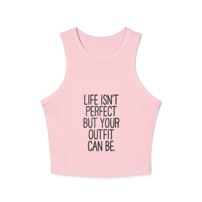 Women's Micro Rib Racer Tank Top