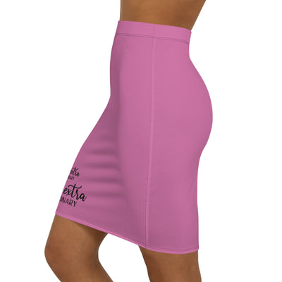 Women's Mid-Waist Pencil Skirt (AOP)