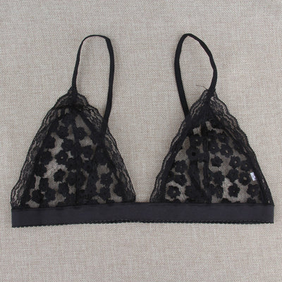 Lace Sling Three-Point Beach Bikini Bra